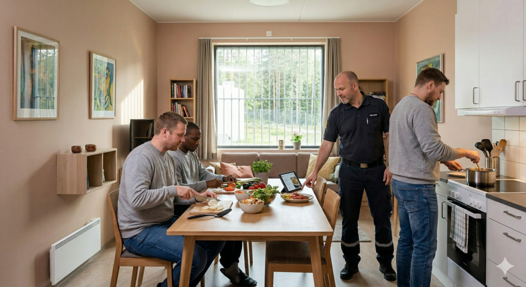 Halden Gefängnis, innen, Symbolbild